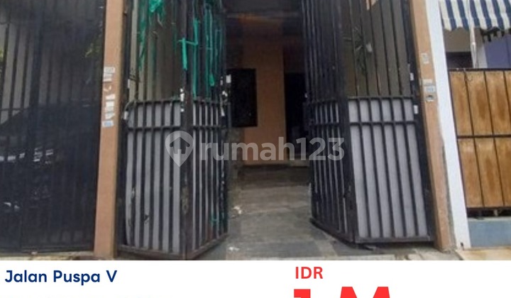 Dijual Lelang Rumah 2 Lantai di Perkaplingan Kampung Utan Cengkareng