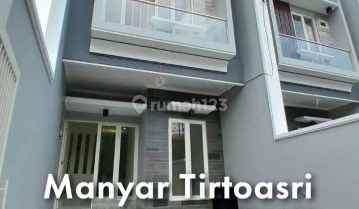 DIJUAL RUMAH BARU MANYAR TIRTOASRI 1