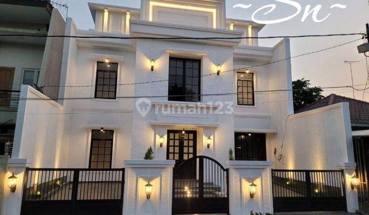 DIJUAL RUMAH BARU KERTAJAYA AMERIKA COLONIAL 1