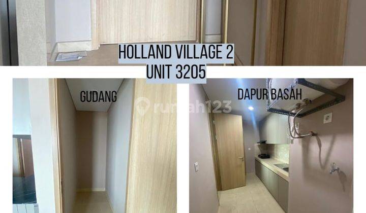 For Sale 3 + 1 Bedroom Holland Village Jakarta Apartment  2