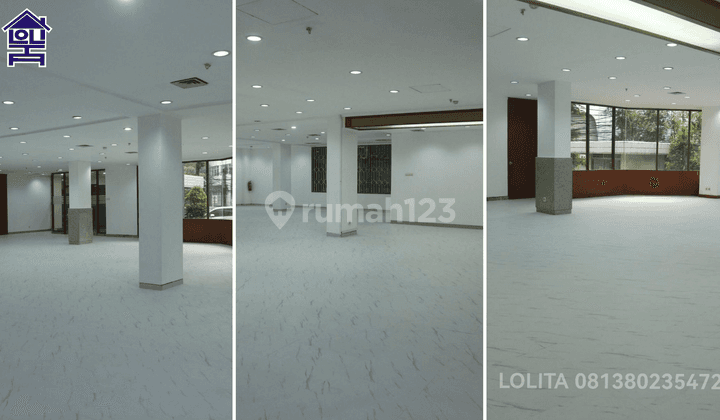 Sewa Ruang Kantor Luas 258m di Wisma Amex Melawai Jakarta Selatan 1