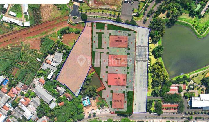 Jual Cepat Kavling Komersial Primary Siap Bangun Dengan Luas 1.000 M2 di Cimanggis Golf Estate 1