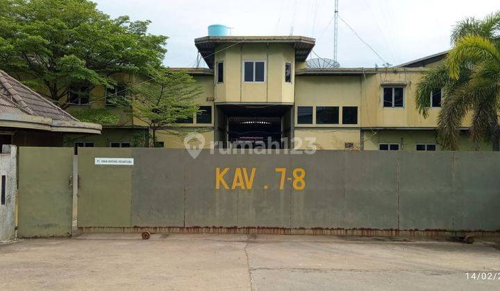 Gudang 2880 m2 di Kawasan Industri Mekar Jaya 1