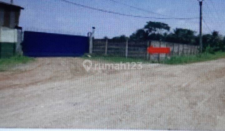 Gudang ex Pabrik dgn tanah yg luas 9