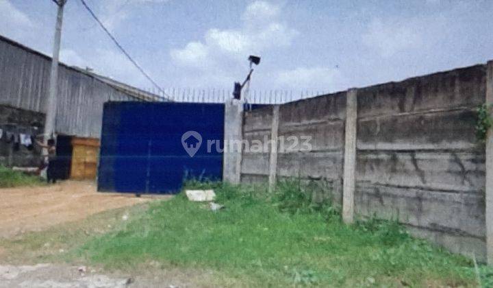 Gudang ex Pabrik dgn tanah yg luas 10