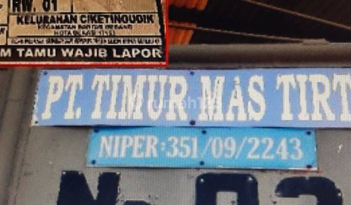 Gudang PT TIMUR MAS TIRTA  2