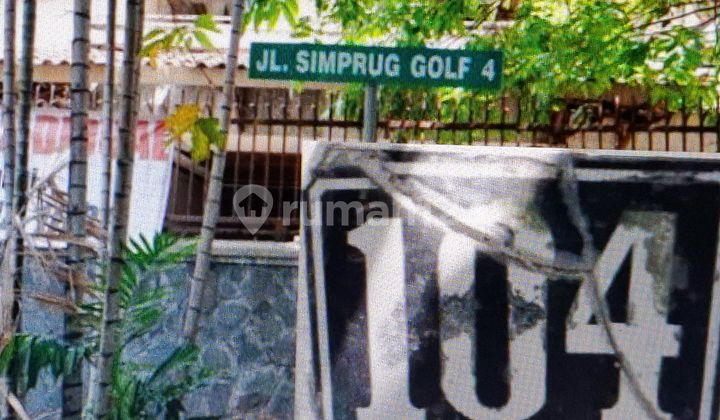 Rumah Di Lokasi Elite Simprug