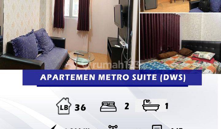 Apartemen Full Furnished di The Suites Metro 8
