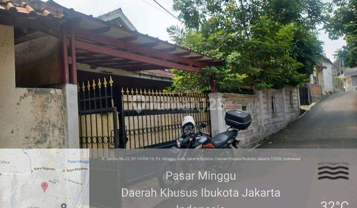 Rumah Klasik Luas Jl Jambu Pasar Minggu Jaksel 1