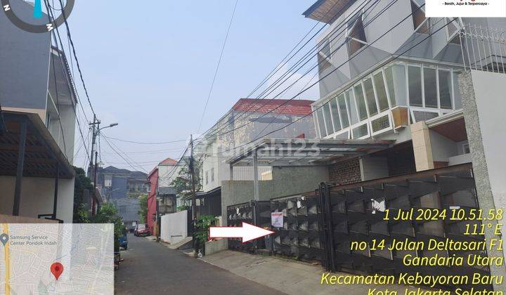 Rumah Modern  Jl Delta Sari Blok F 1 Gandaria Kebayoran.baru 2