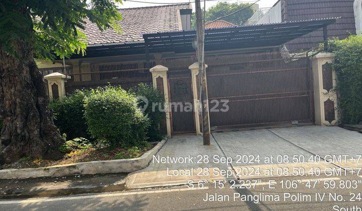 Rumah Mewah Panglima Polim Iv Kebayoran Baru Jakarta Selatan  2