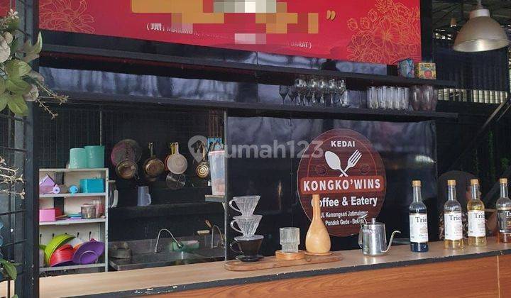 Cafe Di Sewa Murah Lokasi Premium Pinggir Jalan Dekat Tol Jatibening  2