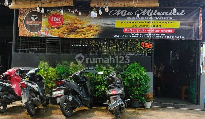 Cafe Di Sewa Murah Lokasi Premium Pinggir Jalan Dekat Tol Jatibening  1