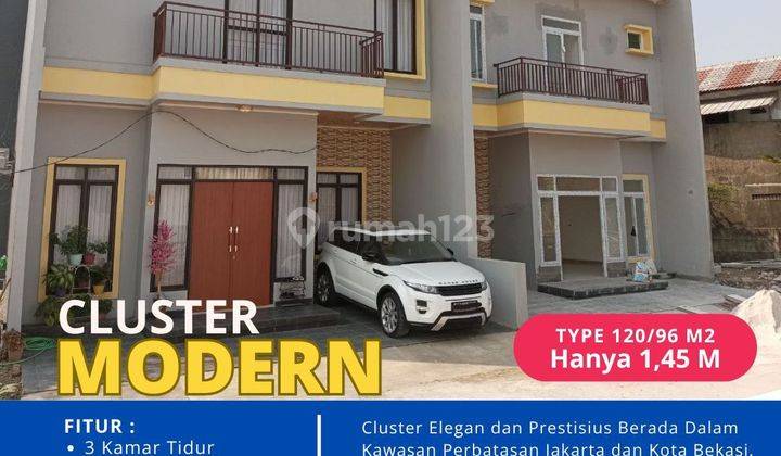 Rumah Modern Strategis Dlm Cluster Dekat Harapan Indah Bekasi Utara  1