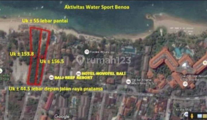 DIJUAL TANAH BEACHFRONT DI TANJUNG BENOA NUSA DUA BEACH 2