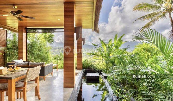 FOR SALE / DIJUAL VILLA NATURAL INDAH & MENAWAN VIEW GUNUNG, SAWAH,SUNGAI DI SIDEMEN KARANG ASEM - BALI.DGN PRIVATE SWIMMING - POOL LOKASI STRATEGIS DEKAT UBUD SANUR AMED  8