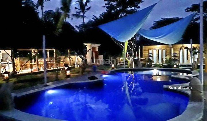 FORSALE / DIJUAL LEASEHOLD VILLA GUEST HOUSE LOKASI STRATEGIS DI NUSA LEMBONGAN CENINGAN NUSA DUA-BALI, HARGA EKONOMIS, DGN PRIVATE SWIMMING - POOL. 1