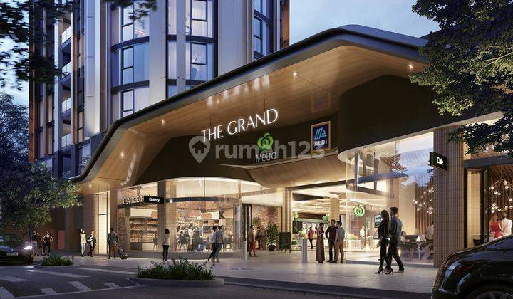 FOR SALE / DIJUAL DI SYDNEY - AUSTRALIA APARTEMEN BARU SIAP HUNI THE GRAND BY CROWN GROUP MEWAH & ELEGAN STRATEGIS DEKAT UNIVERSITY NEW SOUTH WALES (NSW )  2
