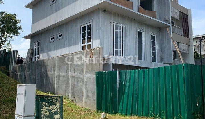 Rumah 2 Lantai Dengan Basement Di Cluster Cendana Rancamaya Bogor 1