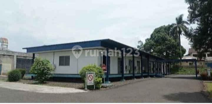 Ex-Factory Land Calculation Near Toll at Jl Raya Tajur Ciawi Bogor