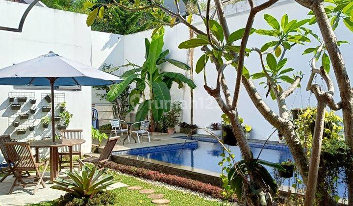 Rumah Private Pool Asri Nyaman Di Alam Sutera Tangerang 1
