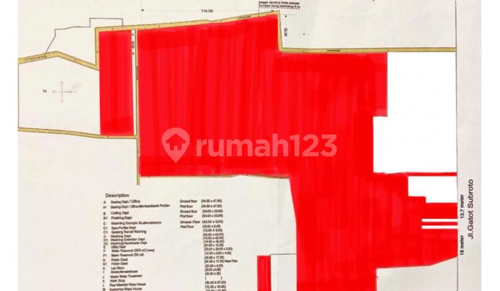 Former Lea Jeans Factory, Price Not Far From NJOP (Standard Market Value)