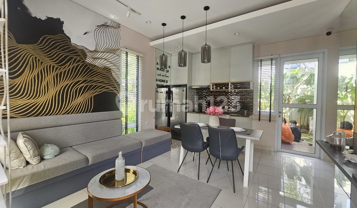 Turun Harga!!! Rumah Full Furnish Di Cluster Carillo Gading Serpong Tangerang 2
