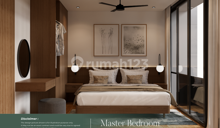 Rumah di 1 M"Tan Hanya 4 Menit Akses Toll Sanur 2