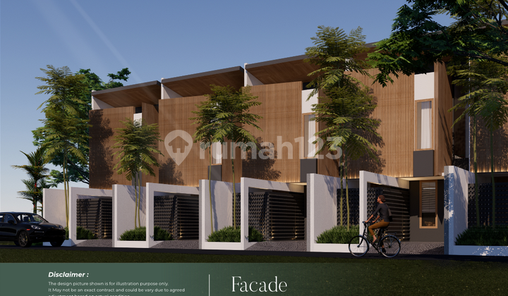 Sisa 3 Unit Rumah Kompleks 2 Lantai Hanya 4 Menit ke Toll Sanur