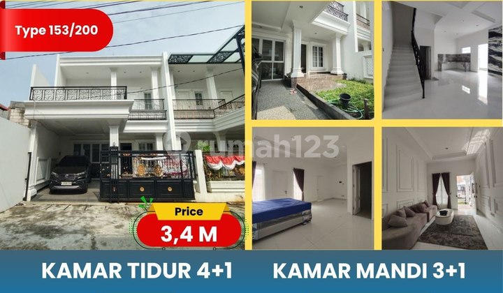 Rumah.2.lantai.american.clasic Di.meruya Kembangan.jakarta.barat 2
