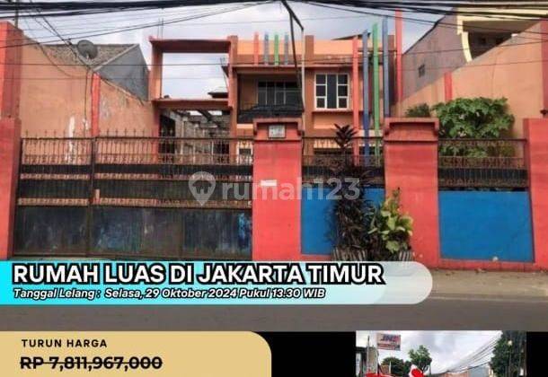 Rumah Luas Jual Lelang Cilangkap Cipayung Jakarta Timur  1