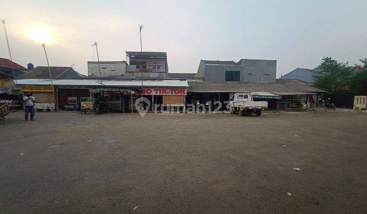 Tanah Murah Bonus Bangunan Pasar Tradisional Jati Mulya Dekat Pintu Tol Dan LRT Bekasi Timur  2