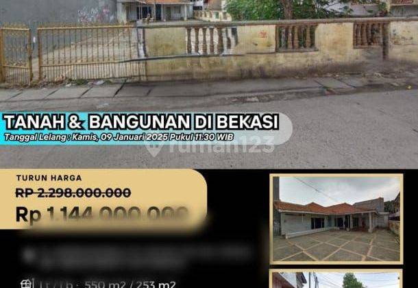 Tanah ada Bangunan Rumah MURAH Di Kranji Bekasi Barat  2