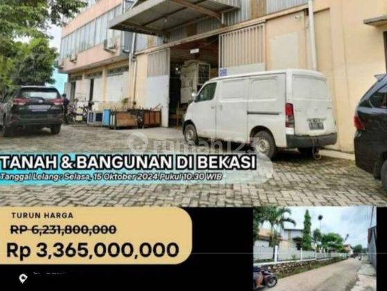 Tanah MURAH DAN BANGUNAN Jual Lelang Mustikasari Mustikajaya  1