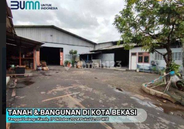 Tanah Ada Bangunan Jual Lelang Bekasi Jaya Bekasi Timur  1