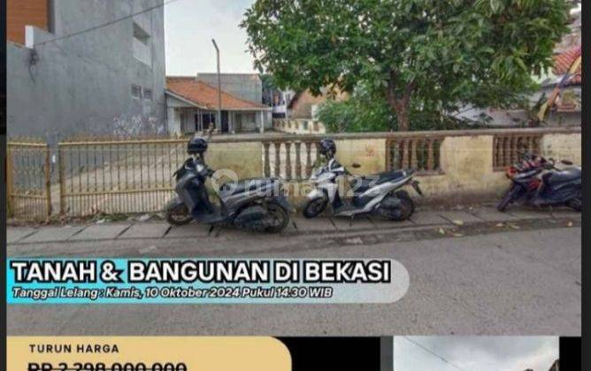 Tanah MURAH Dan BANGUNAN Jual Lelang Kranji Bekasi Barat  2