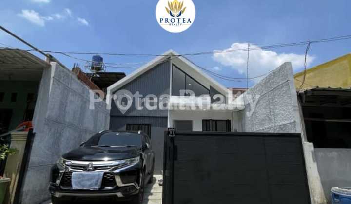 New House Ready to Live In with Aesthetic Scandinavian Look in Jati Asri, Bekasi