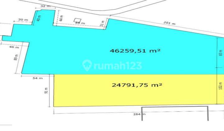 Tanah Kavling Kawasan Industri Pasar Kemis Tanah Kotak Rata 2