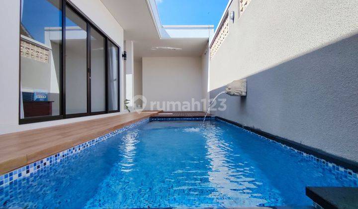 Unfurnished twin villa Canggu Berawa  1