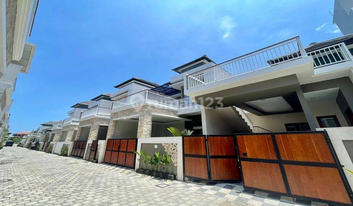 New Minimalist 2-Storey House in the One Gate System Bypass Housing Complex, Sanur, Denpasar, Bali 2