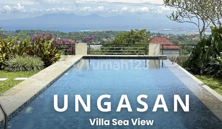 Villa Pemandangan Laut dan Airport Ungasan Lingkungan Villa