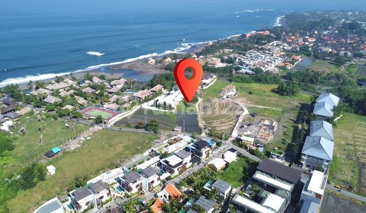 Tanah Pererenan Pantai Lima 300 Meter Ke Pantai Pemandangan Sawah