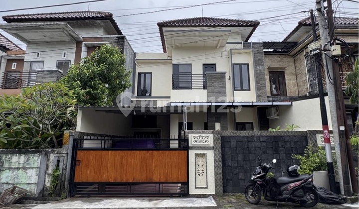 Semi-Furnished House North Denpasar Rice Field View
