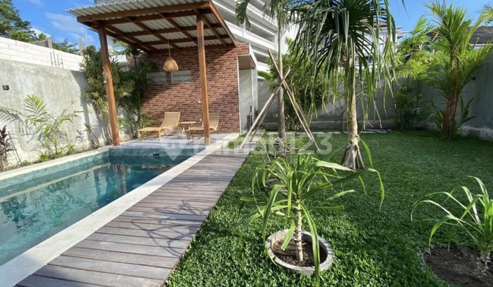 Dua Kamar Tidur Vila Dengan Taman Besar Di Dalung Untuk Disewakan Tahunan