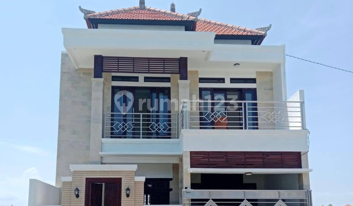 Rumah Baru Unfurnished 2 Lantai Dengan View Sawah