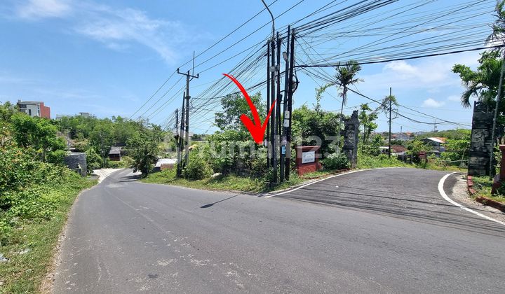 Tanah Ungasan Goa Gong Jalan Utama Lingkungan Villa Area