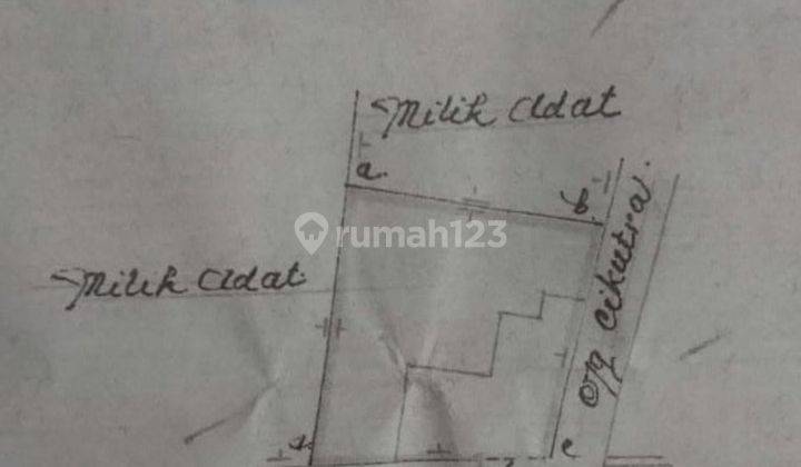 Tanah Matang Kodya Bandung Cikutra Strategis 1