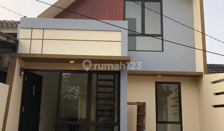 Rumah baru dan nyaman 1,5 lantai di cluster, Serpong 1