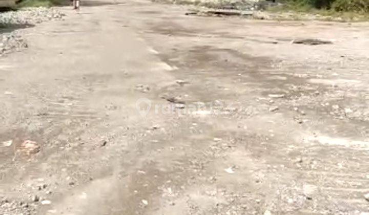 Di Sewakan Lahan Siap Pakai Sudah Di Cor Lokasi Pinggir Jalan BKT Marunda Jakarta 1