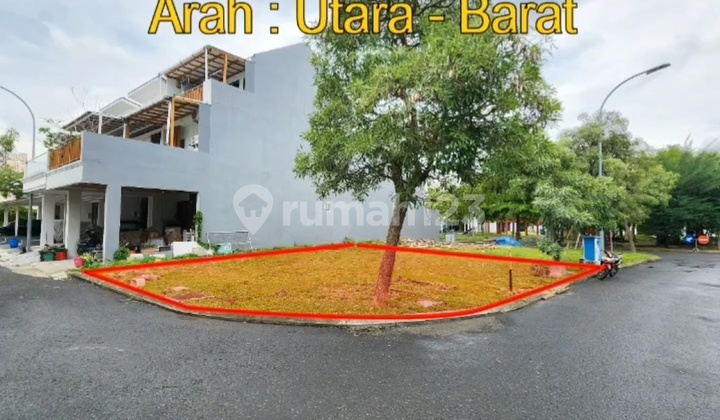 Dijual Tanah Hoek Murah Abis Shinano Jgc, Dlm Cluster, Dkt Tol